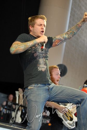 Atreyu at Verizon Wireless Music Center Noblesville, IN on August 10, 2007 &mdash; concert photo by Wayne Dennon