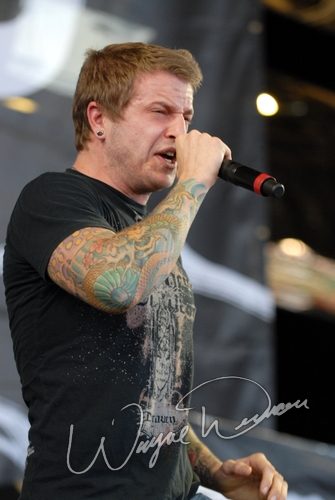 Atreyu at Verizon Wireless Music Center Noblesville, IN on August 10, 2007 &mdash; concert photo by Wayne Dennon