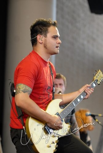 Atreyu at Verizon Wireless Music Center Noblesville, IN on August 10, 2007 &mdash; concert photo by Wayne Dennon