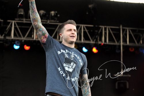 Atreyu at Columbus Crew Stadium Columbus, OH on May 16, 2009 &mdash; concert photo by Wayne Dennon