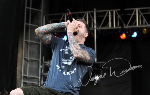 Atreyu at Columbus Crew Stadium Columbus, OH on May 16, 2009 &mdash; concert photo by Wayne Dennon