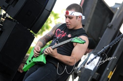 Atreyu at Columbus Crew Stadium Columbus, OH on May 16, 2009 &mdash; concert photo by Wayne Dennon