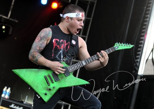 Atreyu at Columbus Crew Stadium Columbus, OH on May 16, 2009 &mdash; concert photo by Wayne Dennon