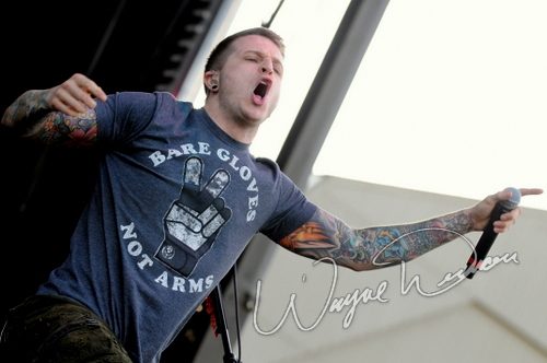 Atreyu at Columbus Crew Stadium Columbus, OH on May 16, 2009 &mdash; concert photo by Wayne Dennon
