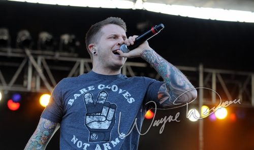 Atreyu at Columbus Crew Stadium Columbus, OH on May 16, 2009 &mdash; concert photo by Wayne Dennon