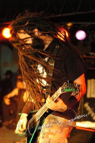 Superjoint Ritual at Annie's Cincinnati, OH on April 7, 2004 &mdash; concert photo by Wayne Dennon