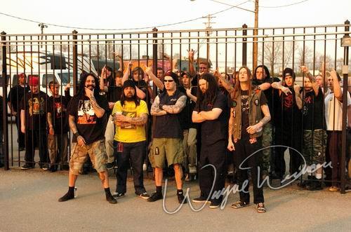 Superjoint Ritual at Annie's Cincinnati, OH on April 7, 2004 &mdash; concert photo by Wayne Dennon