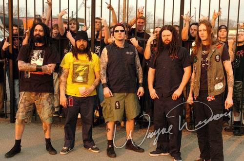 Superjoint Ritual at Annie's Cincinnati, OH on April 7, 2004 &mdash; concert photo by Wayne Dennon