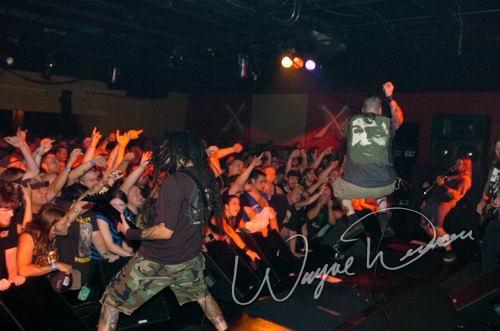 Superjoint Ritual at Jillian's Louisville, KY on July 21, 2004 &mdash; concert photo by Wayne Dennon