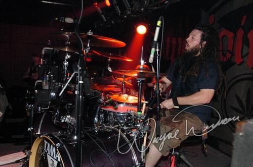 Superjoint Ritual at Jillian's Louisville, KY on July 21, 2004 &mdash; concert photo by Wayne Dennon