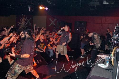 Superjoint Ritual at Jillian's Louisville, KY on July 21, 2004 &mdash; concert photo by Wayne Dennon