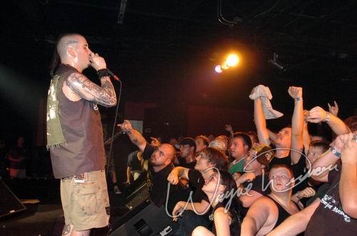 Superjoint Ritual at Jillian's Louisville, KY on July 21, 2004 &mdash; concert photo by Wayne Dennon