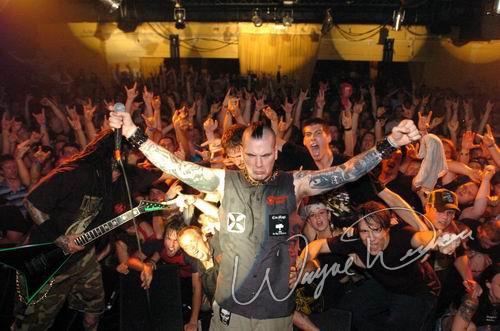 Superjoint Ritual at Jillian's Louisville, KY on July 21, 2004 &mdash; concert photo by Wayne Dennon