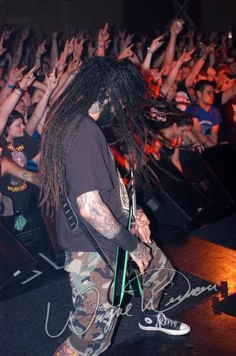 Superjoint Ritual at Jillian's Louisville, KY on July 21, 2004 &mdash; concert photo by Wayne Dennon