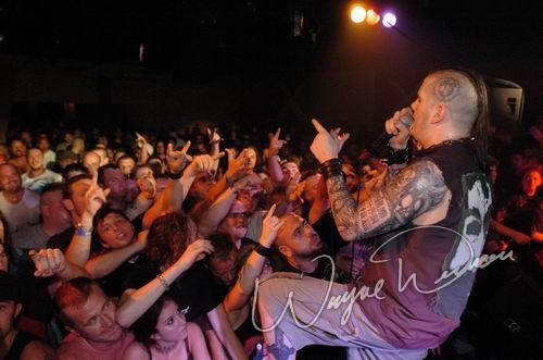 Superjoint Ritual at Jillian's Louisville, KY on July 21, 2004 &mdash; concert photo by Wayne Dennon