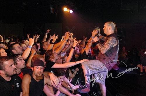 Superjoint Ritual at Jillian's Louisville, KY on July 21, 2004 &mdash; concert photo by Wayne Dennon