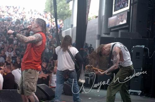 Superjoint Ritual at DTE Energy Music Theatre Clarkston, MI on August 17, 2004 &mdash; concert photo by Wayne Dennon