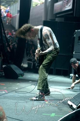 Superjoint Ritual at DTE Energy Music Theatre Clarkston, MI on August 17, 2004 &mdash; concert photo by Wayne Dennon