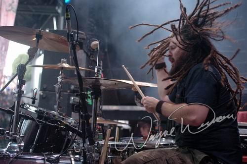 Superjoint Ritual at DTE Energy Music Theatre Clarkston, MI on August 17, 2004 &mdash; concert photo by Wayne Dennon