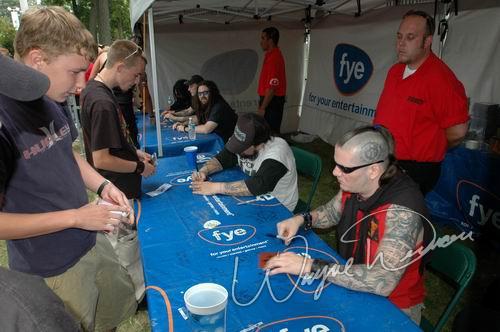 Superjoint Ritual at DTE Energy Music Theatre Clarkston, MI on August 17, 2004 &mdash; concert photo by Wayne Dennon