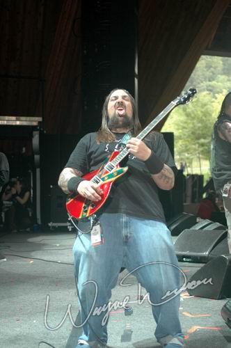 Superjoint Ritual at Blossom Music Center Cuyahoga Falls, OH on August 19, 2004 &mdash; concert photo by Wayne Dennon