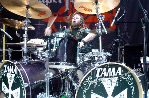 Superjoint Ritual at Blossom Music Center Cuyahoga Falls, OH on August 19, 2004 &mdash; concert photo by Wayne Dennon