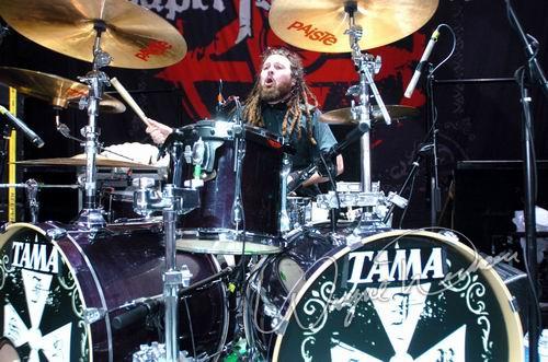 Superjoint Ritual at Blossom Music Center Cuyahoga Falls, OH on August 19, 2004 &mdash; concert photo by Wayne Dennon