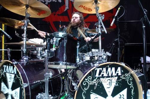 Superjoint Ritual at Blossom Music Center Cuyahoga Falls, OH on August 19, 2004 &mdash; concert photo by Wayne Dennon