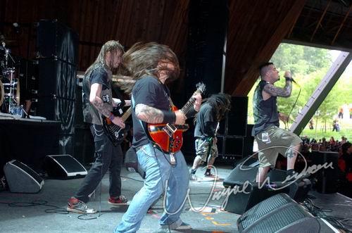 Superjoint Ritual at Blossom Music Center Cuyahoga Falls, OH on August 19, 2004 &mdash; concert photo by Wayne Dennon