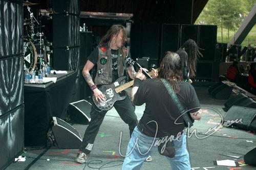 Superjoint Ritual at Blossom Music Center Cuyahoga Falls, OH on August 19, 2004 &mdash; concert photo by Wayne Dennon