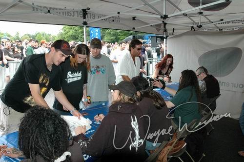 Superjoint Ritual at Blossom Music Center Cuyahoga Falls, OH on August 19, 2004 &mdash; concert photo by Wayne Dennon