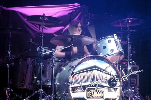 Theory Of A Dead Man at Newport Music Hall Columbus, OH on February 10, 2005 &mdash; concert photo by Wayne Dennon