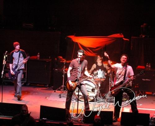 Theory Of A Dead Man at Newport Music Hall Columbus, OH on February 10, 2005 &mdash; concert photo by Wayne Dennon