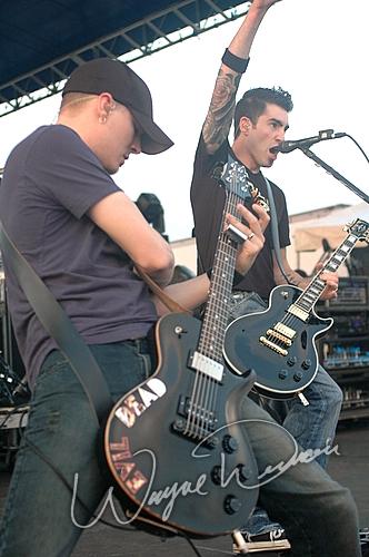 Theory Of A Dead Man at LRS Fest Louisville, KY on September 16, 2005 &mdash; concert photo by Wayne Dennon