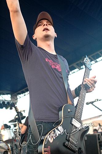 Theory Of A Dead Man at LRS Fest Louisville, KY on September 16, 2005 &mdash; concert photo by Wayne Dennon
