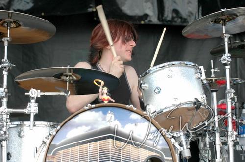 Theory Of A Dead Man at X-Fest Dayton, OH on September 18, 2005 &mdash; concert photo by Wayne Dennon