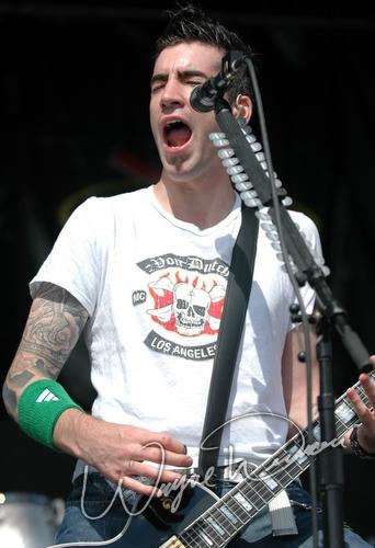 Theory Of A Dead Man at X-Fest Dayton, OH on September 18, 2005 &mdash; concert photo by Wayne Dennon