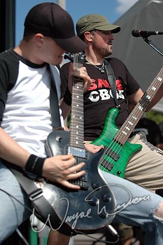 Theory Of A Dead Man at X-Fest Dayton, OH on September 18, 2005 &mdash; concert photo by Wayne Dennon