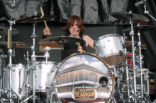 Theory Of A Dead Man at X-Fest Dayton, OH on September 18, 2005 &mdash; concert photo by Wayne Dennon