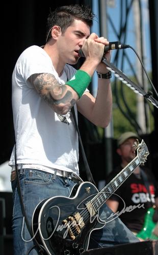 Theory Of A Dead Man at X-Fest Dayton, OH on September 18, 2005 &mdash; concert photo by Wayne Dennon