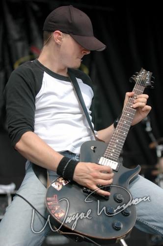 Theory Of A Dead Man at X-Fest Dayton, OH on September 18, 2005 &mdash; concert photo by Wayne Dennon
