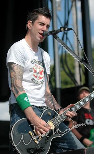 Theory Of A Dead Man at X-Fest Dayton, OH on September 18, 2005 &mdash; concert photo by Wayne Dennon