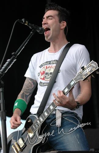 Theory Of A Dead Man at X-Fest Dayton, OH on September 18, 2005 &mdash; concert photo by Wayne Dennon