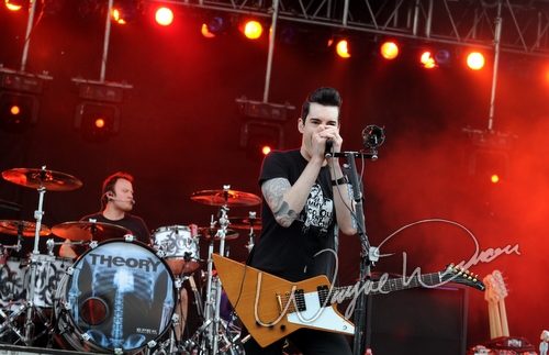 Theory Of A Dead Man at Columbus Crew Stadium Columbus, OH on May 17, 2008 &mdash; concert photo by Wayne Dennon