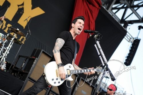 Theory Of A Dead Man at Columbus Crew Stadium Columbus, OH on May 23, 2010 &mdash; concert photo by Wayne Dennon