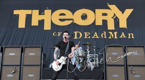 Theory Of A Dead Man at Columbus Crew Stadium Columbus, OH on May 23, 2010 &mdash; concert photo by Wayne Dennon