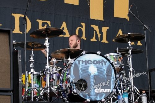 Theory Of A Dead Man at Columbus Crew Stadium Columbus, OH on May 23, 2010 &mdash; concert photo by Wayne Dennon