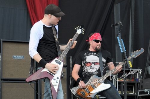 Theory Of A Dead Man at Columbus Crew Stadium Columbus, OH on May 23, 2010 &mdash; concert photo by Wayne Dennon