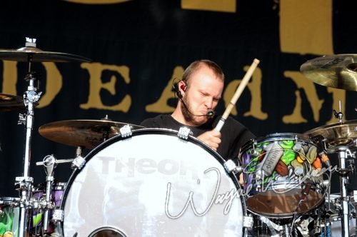 Theory Of A Dead Man at Catch the Fever festival grounds Pryor, OK on May 30, 2010 &mdash; concert photo by Wayne Dennon