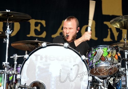 Theory Of A Dead Man at Catch the Fever festival grounds Pryor, OK on May 30, 2010 &mdash; concert photo by Wayne Dennon
